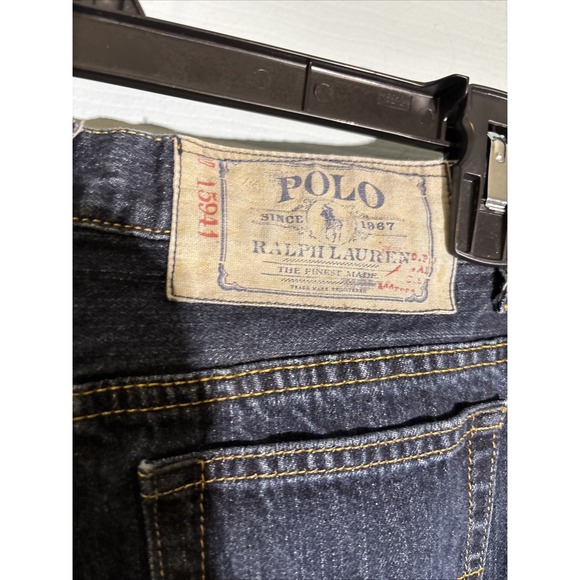 Ralph Lauren Boys Blue Jeans Size 16 Straight Leg Denim - Picture 7 of 9